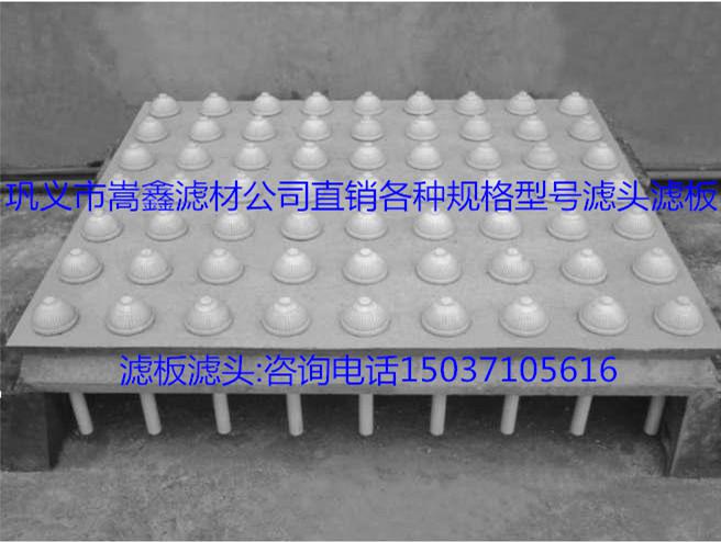 长柄滤头滤板安装效果图 长柄滤头滤板安装效果图