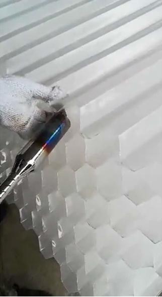 斜管的粘接组装 斜管的粘接组装