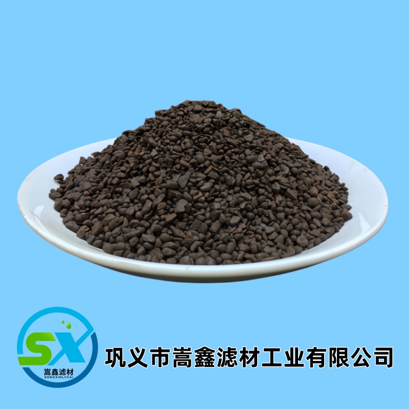 锰砂 水处理除铁除锰滤料 锰砂 水处理除铁除锰滤料